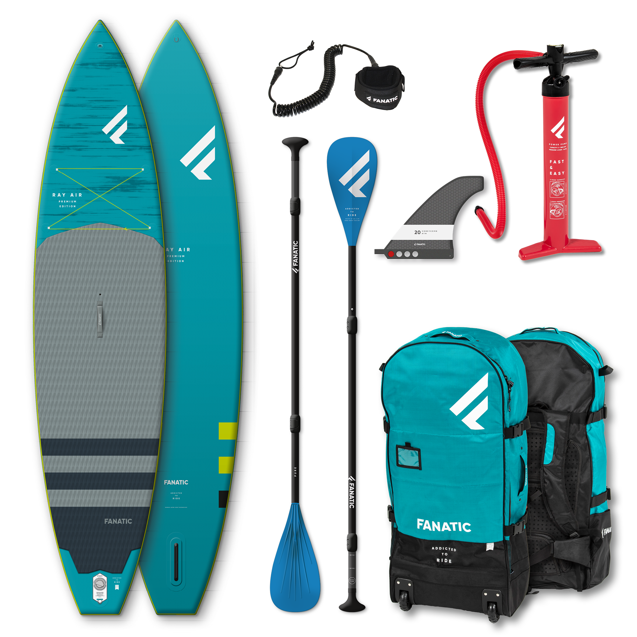 FA - SUP - Package Ray Air Premium/Pure 11'6"x31"